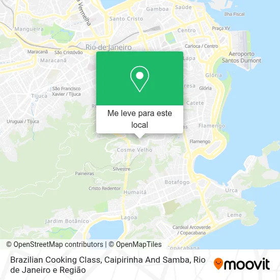 Brazilian Cooking Class, Caipirinha And Samba mapa