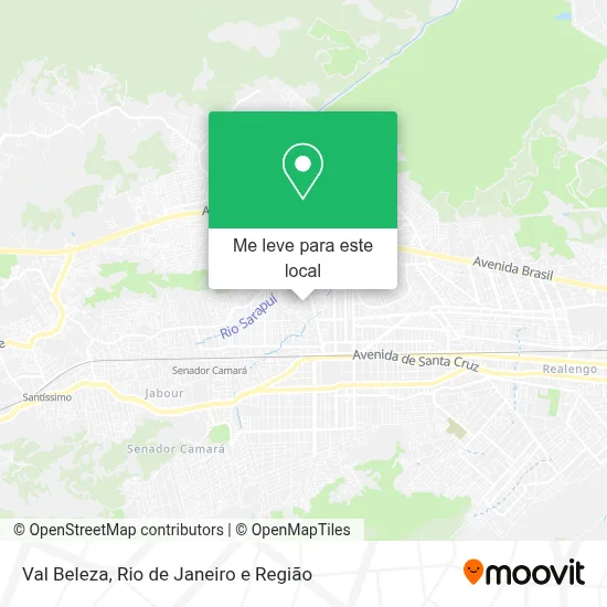 Val Beleza mapa