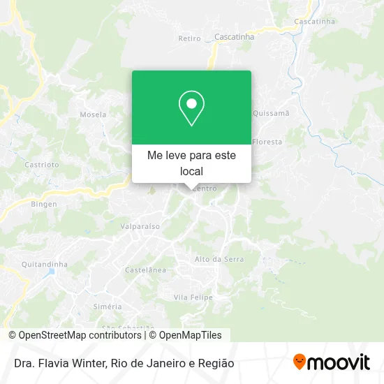 Dra. Flavia Winter mapa
