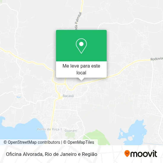 Oficina Alvorada mapa