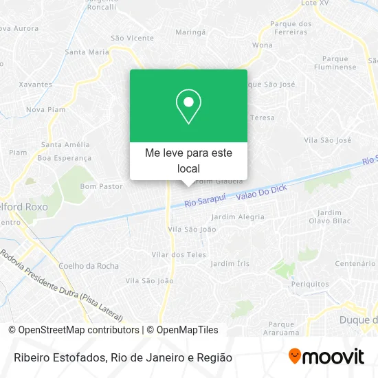 Ribeiro Estofados mapa