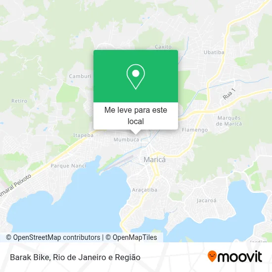 Barak Bike mapa