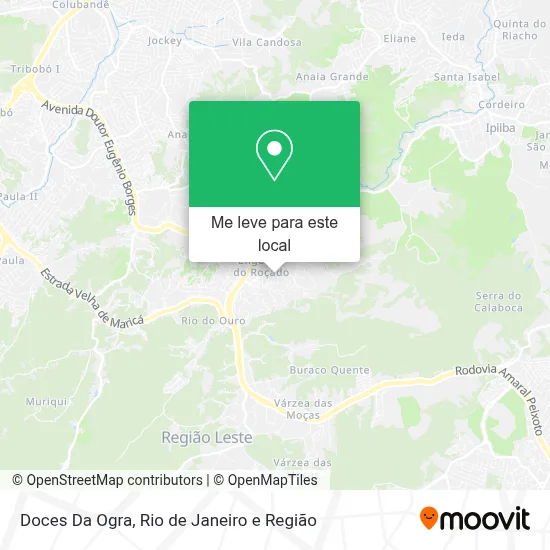 Doces Da Ogra mapa