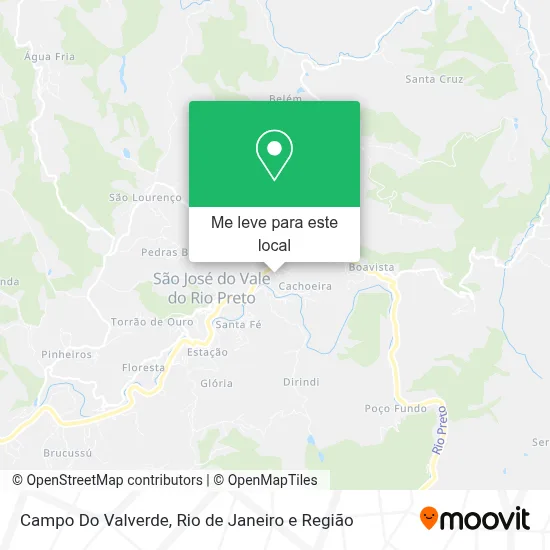 Campo Do Valverde mapa