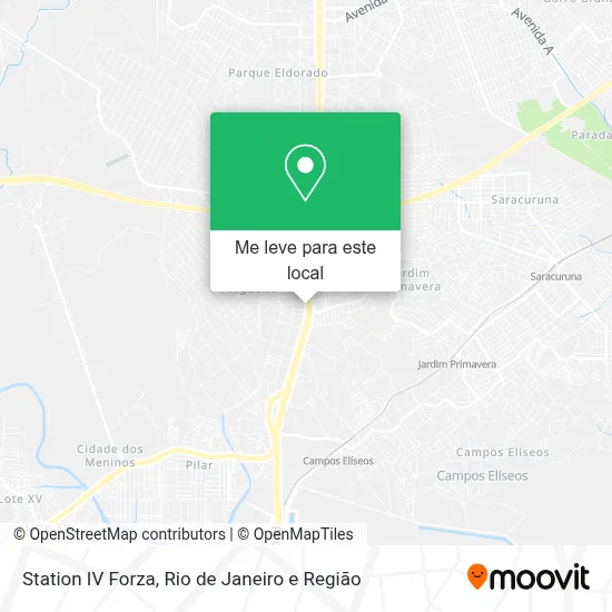 Station IV Forza mapa