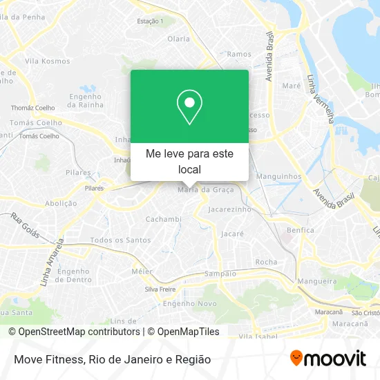Move Fitness mapa