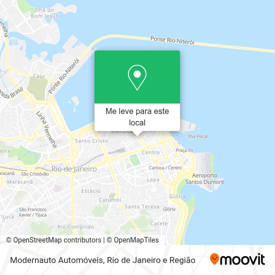 Modernauto Automóveis mapa
