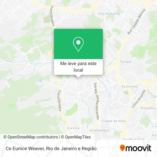 Ce Eunice Weaver mapa