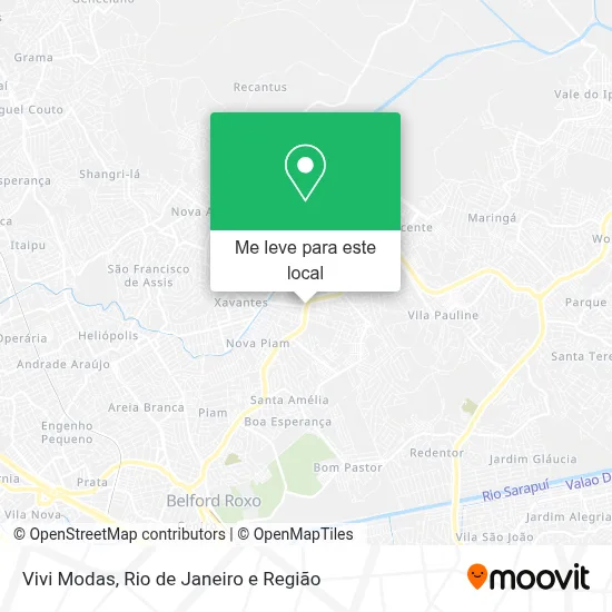 Vivi Modas mapa