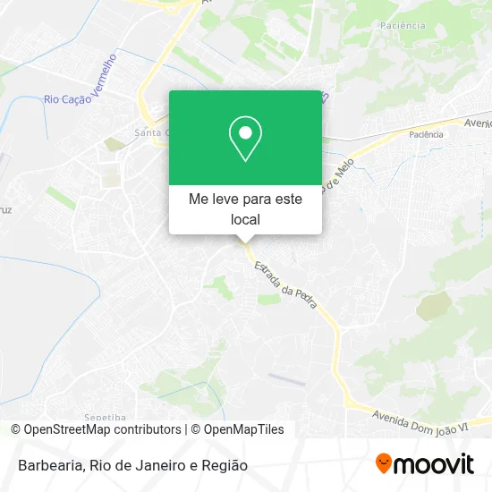 Barbearia mapa