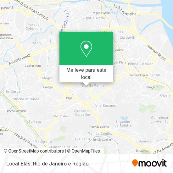 Local Elas mapa