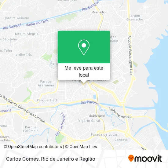Carlos Gomes mapa