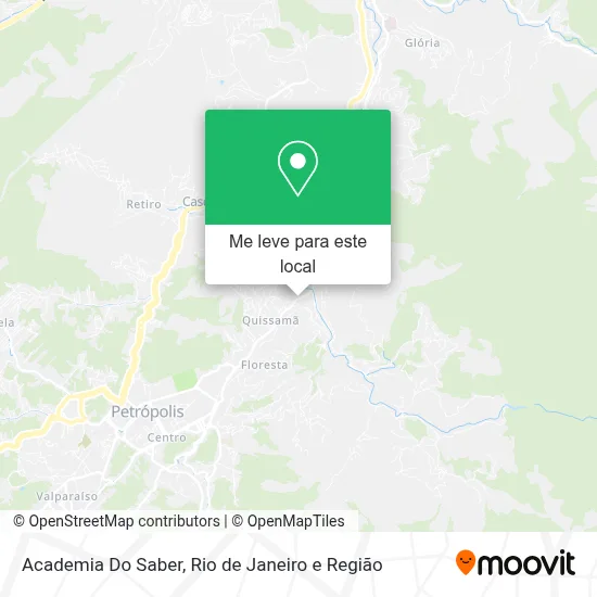 Academia Do Saber mapa