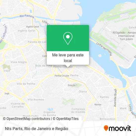 Nts Parts mapa