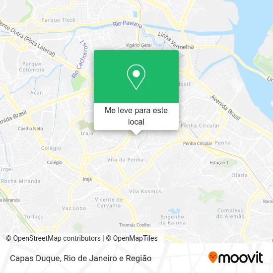 Capas Duque mapa