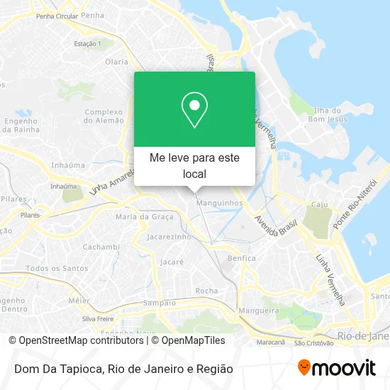 Dom Da Tapioca mapa