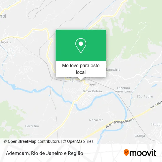 Ademcam mapa