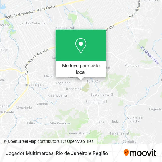 Jogador Multimarcas mapa