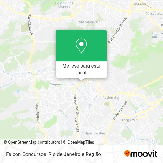 Falcon Concursos mapa