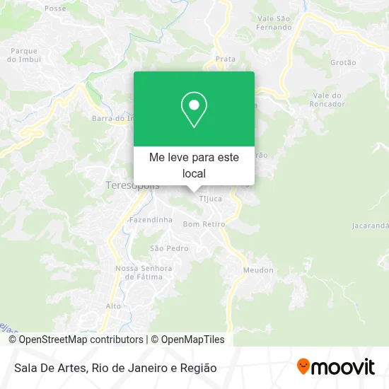 Sala De Artes mapa