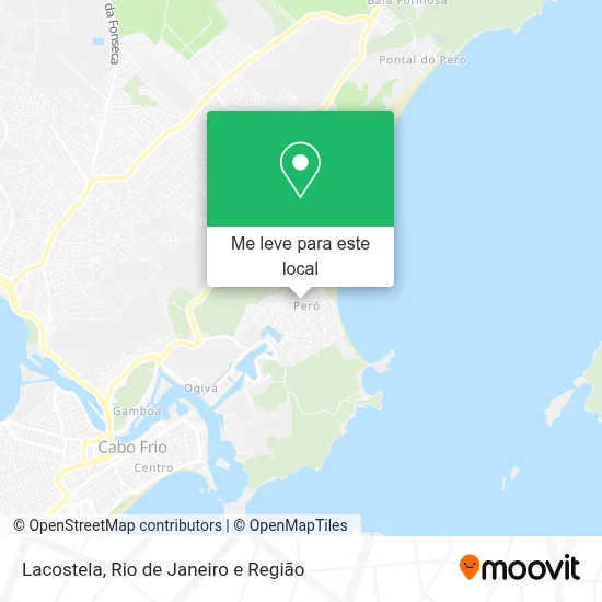 Lacostela mapa