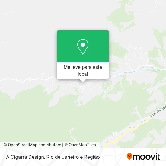 A Cigarra Design mapa