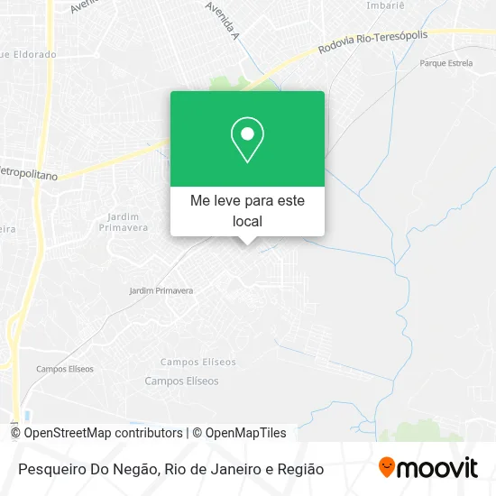 Pesqueiro Do Negão mapa