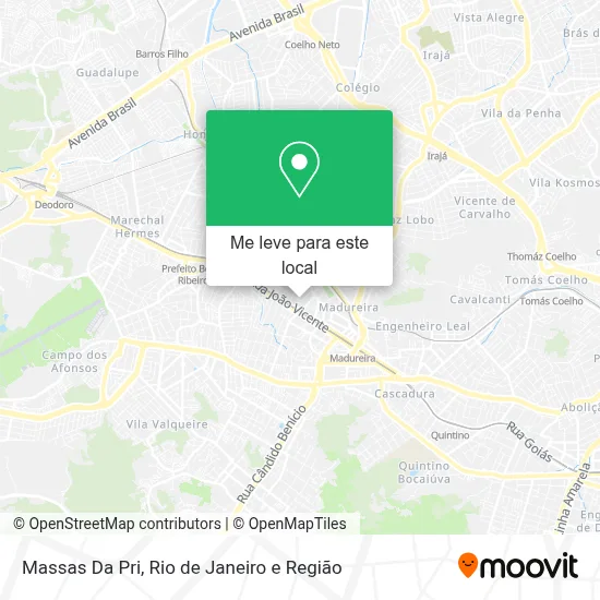 Massas Da Pri mapa