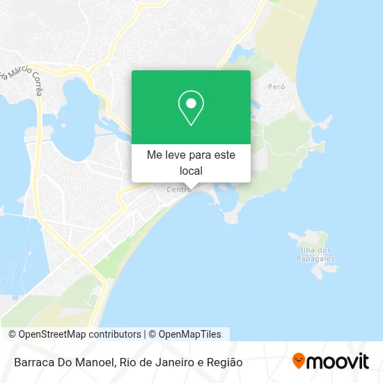 Barraca Do Manoel mapa