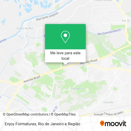 Enjoy Formaturas mapa