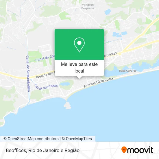 Beoffices mapa