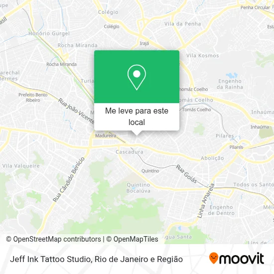 Jeff Ink Tattoo Studio mapa