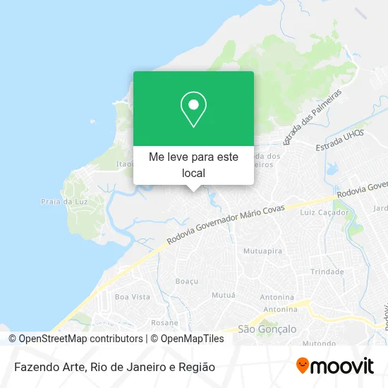 Fazendo Arte mapa