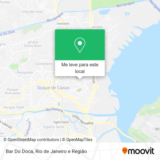 Bar Do Doca mapa