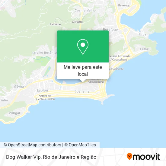 Dog Walker Vip mapa