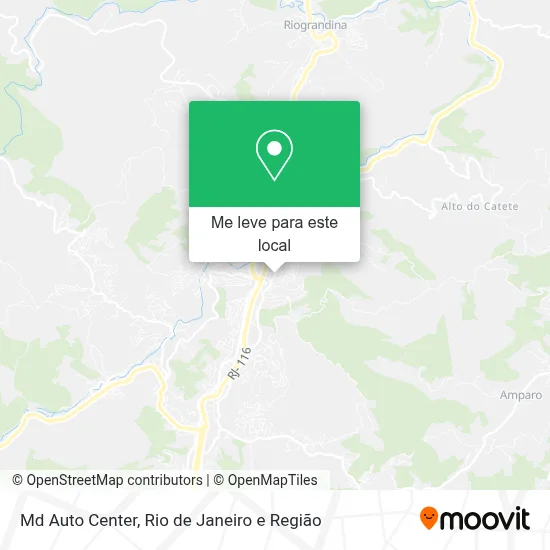 Md Auto Center mapa