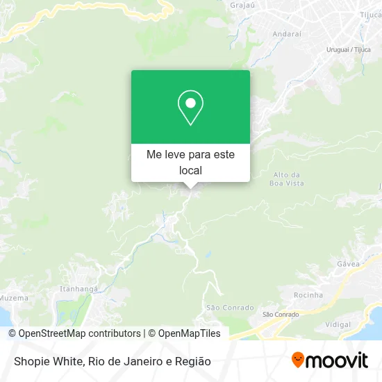 Shopie White mapa