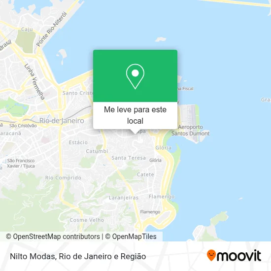 Nilto Modas mapa