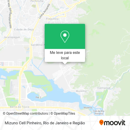 Mizuno Cell Pinheiro mapa