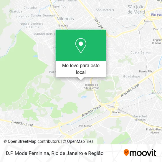 D.P Moda Feminina mapa
