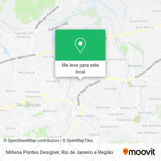 Millena Pontes Designer mapa