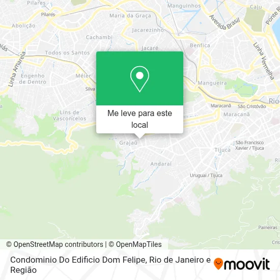 Condominio Do Edificio Dom Felipe mapa