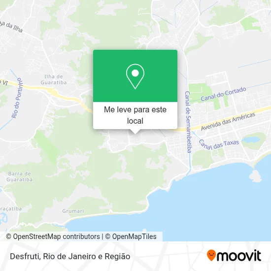 Desfruti mapa