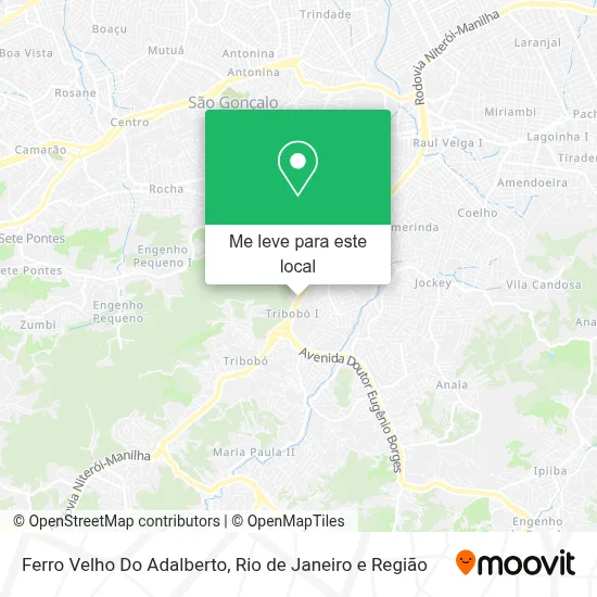 Ferro Velho Do Adalberto mapa