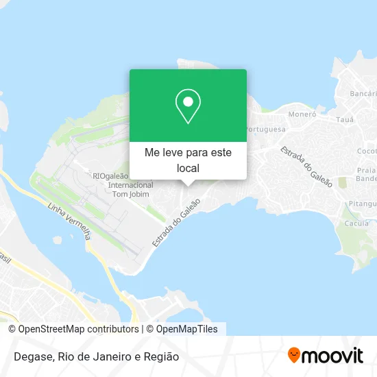 Degase mapa