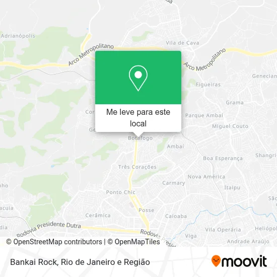 Bankai Rock mapa