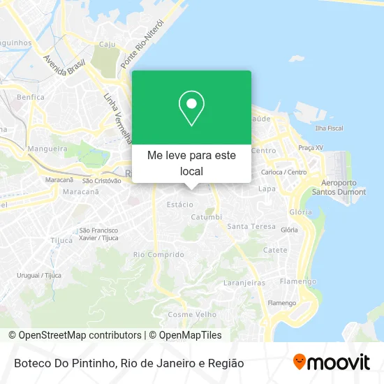 Boteco Do Pintinho mapa