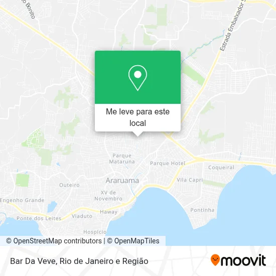 Bar Da Veve mapa
