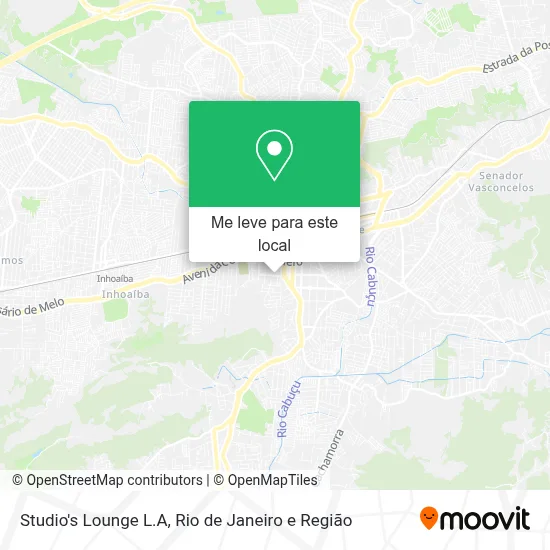 Studio's Lounge L.A mapa