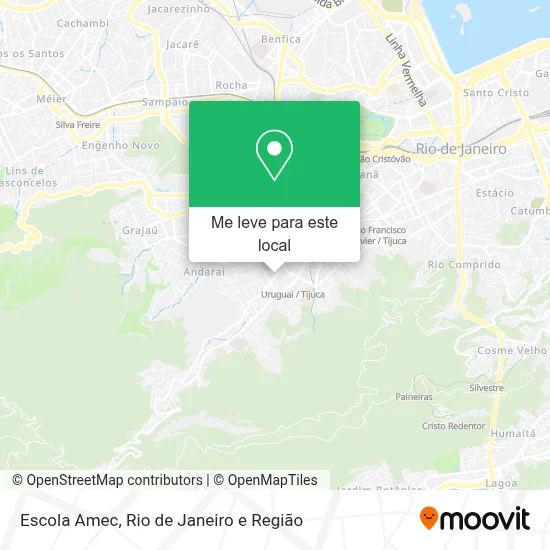 Escola Amec mapa